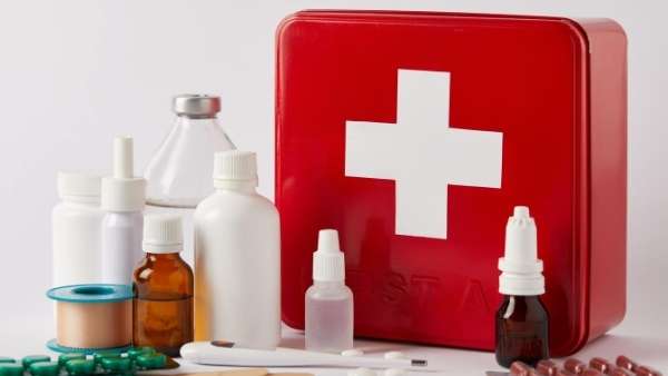 Use these ideas to create an at-home first aid kit.